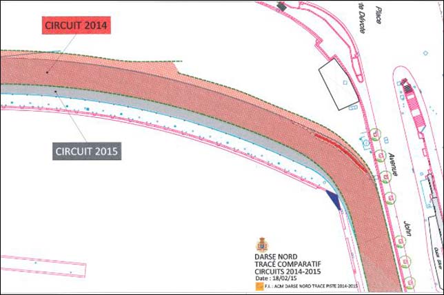 Изменения на трассе в Монако