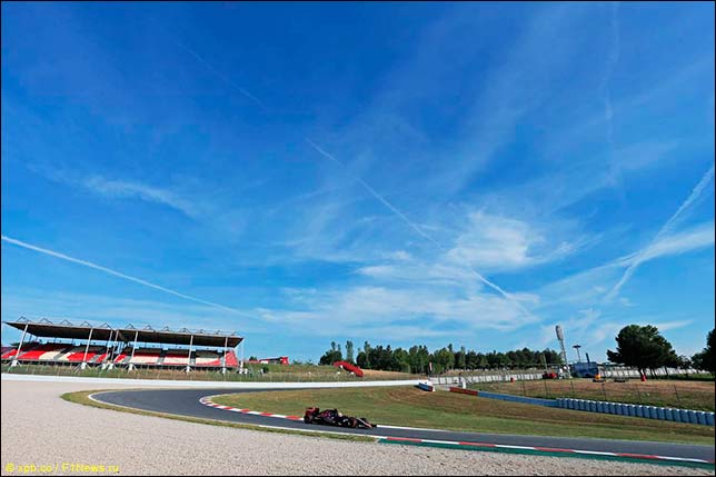 Тесты в Барселоне