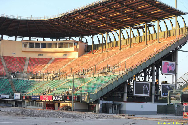Реконструкция трибун на автодроме имени братьев Родригес