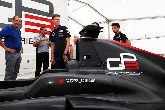 Презентация машины серии GP3 нового поколения