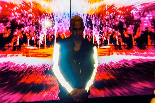 Льюис Хэмилтон в центре ночной жизни Нью-Йорка, фото из Instagram гонщика