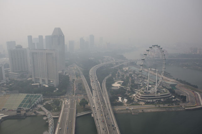 Смог в Сингапуре