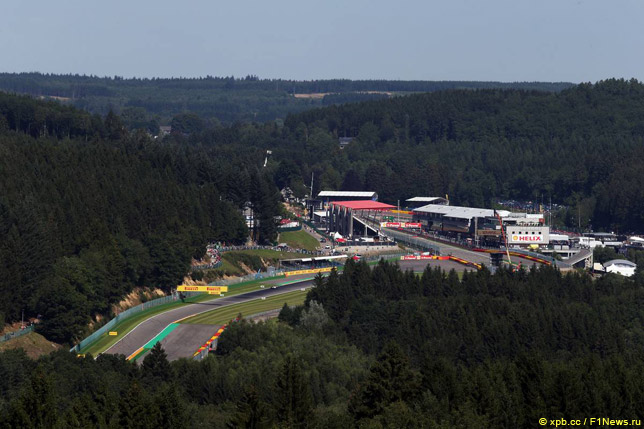 Автодром в Спа