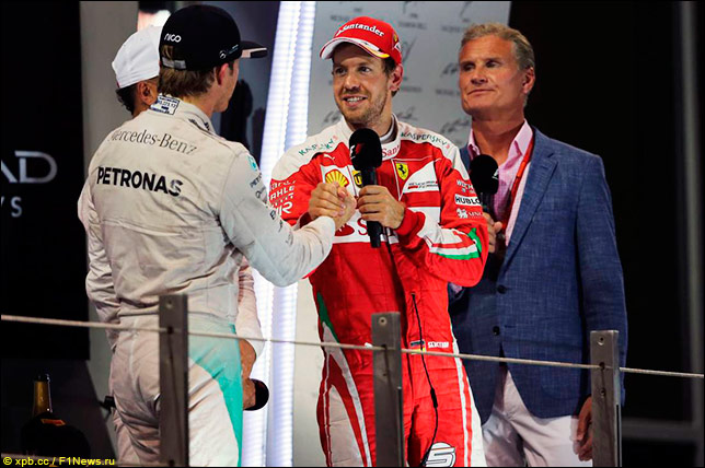 Гран При Абу-Даби: Интервью на подиуме