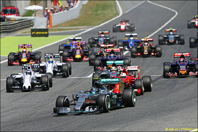 Старт Гран При Испании