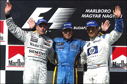 Подиум Гран При Венгрии/03