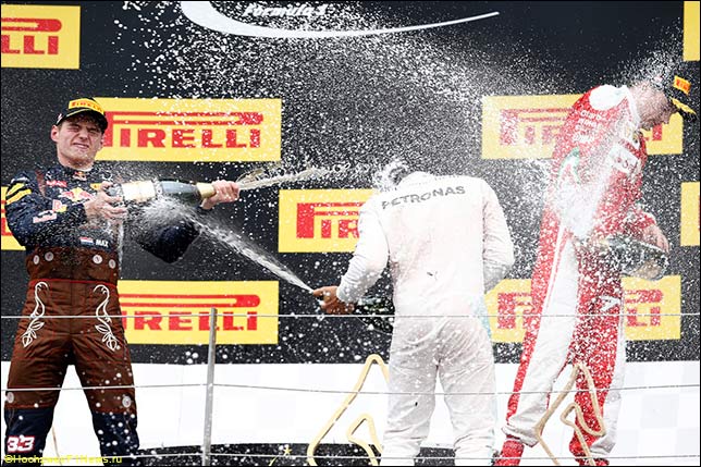 Подиум Гран При Австрии