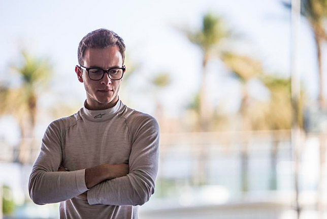 Антуан Юбер на тестах GP3