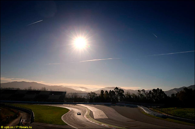 Тесты в Барселоне