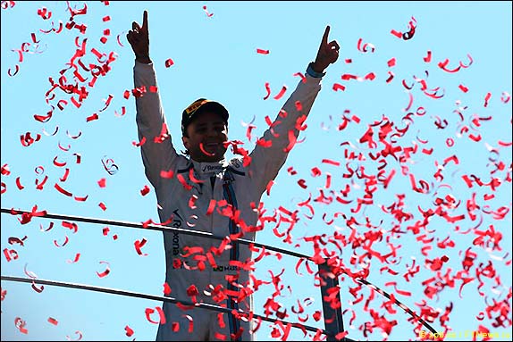 Подиум Гран При Италии 2015. Фелипе Масса