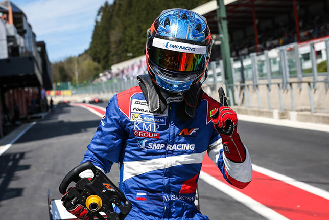 Матевос Исаакян после победы в Спа