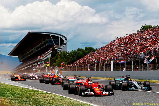 Старт Гран При Испании