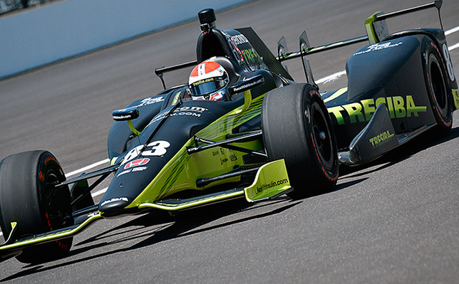 Чарли Кимбалл на трассе в Техасе