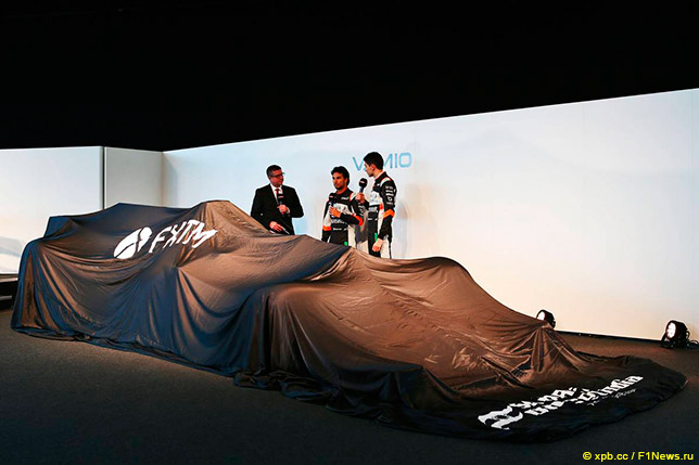 Презентация машины Force India 2017 года