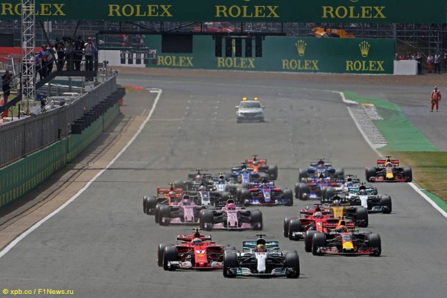 Старт Гран При Великобритании