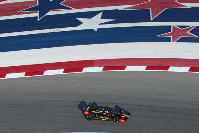 Рене Биндер на трассе в Остине