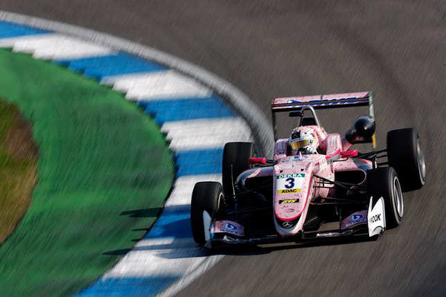 Максимилиан Гюнтер на трассе в Хоккенхайме
