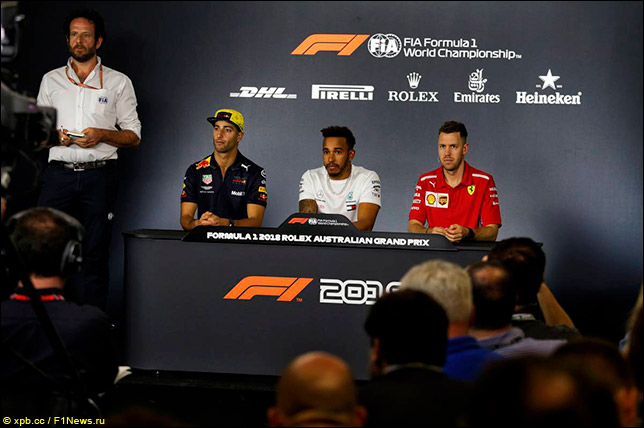 Гран При Австралии: Пресс-конференция в четверг