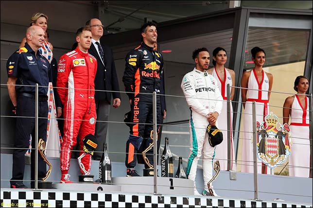 Подиум Гран При Монако