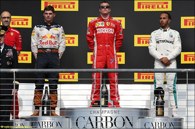 Подиум Гран При США