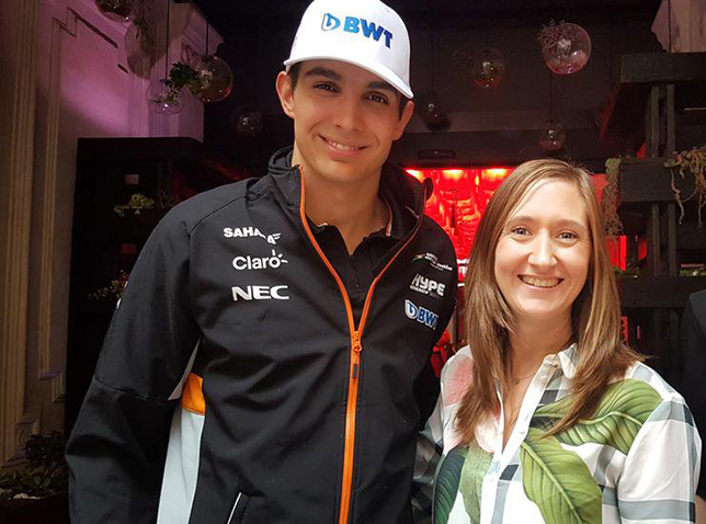 Орели Летелье и Эстебан Окон