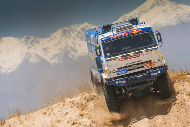 Эдуард Николаев на десятом этапе ралли-рейда «Дакар-2018»