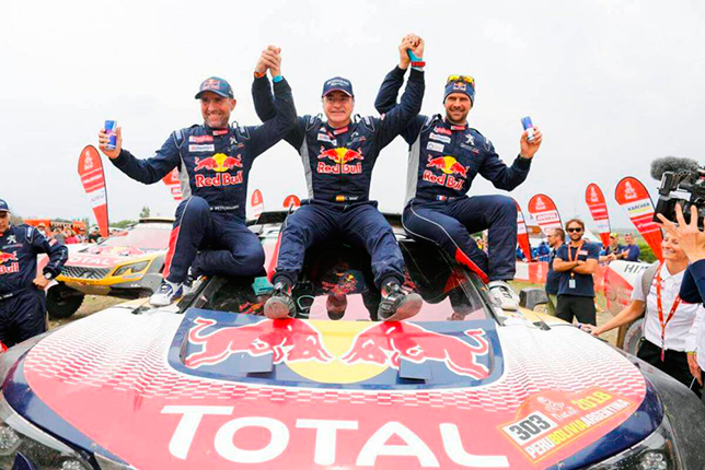 Стефан Петрансель, Карлос Сайнс и Сирил Депре