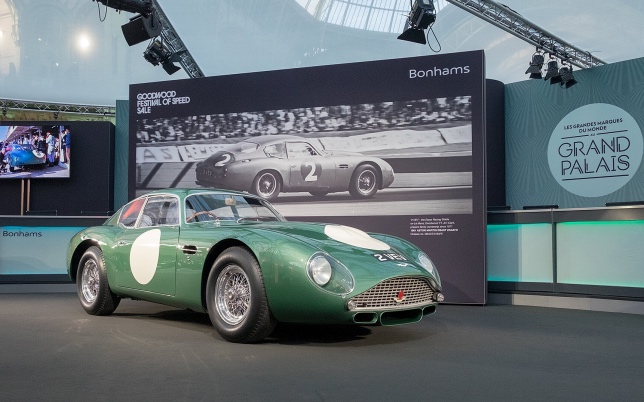 Aston Martin DB4GT Zagato в оригинальных цветах команды Essex Racing