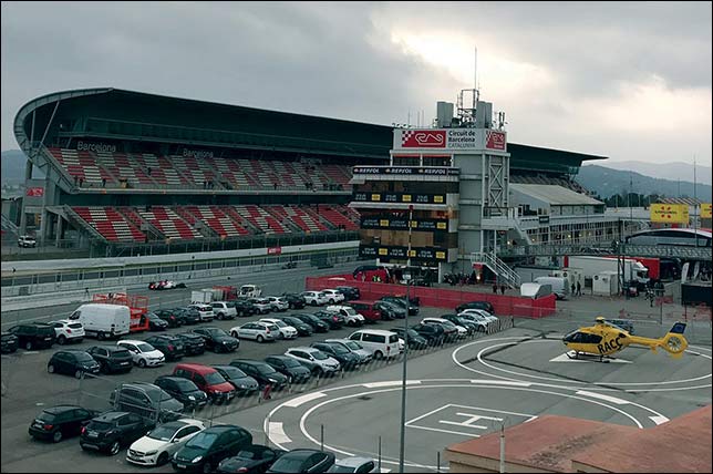 Трасса в Барселоне