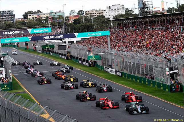 Старт Гран При Австралии