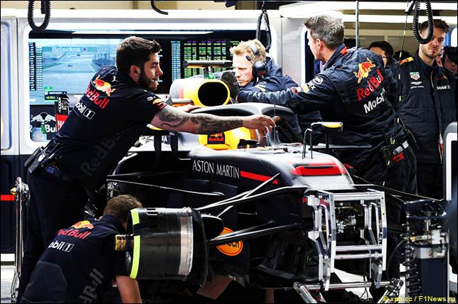 Механики Red Bull Racing