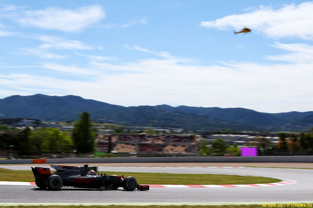 Трасса в Барселоне