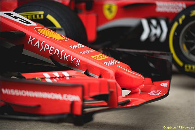 Переднее антикрыло