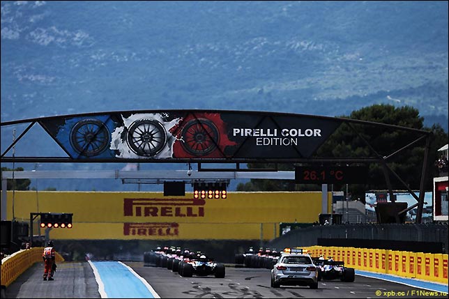 Стартовое поле Гран При Франции