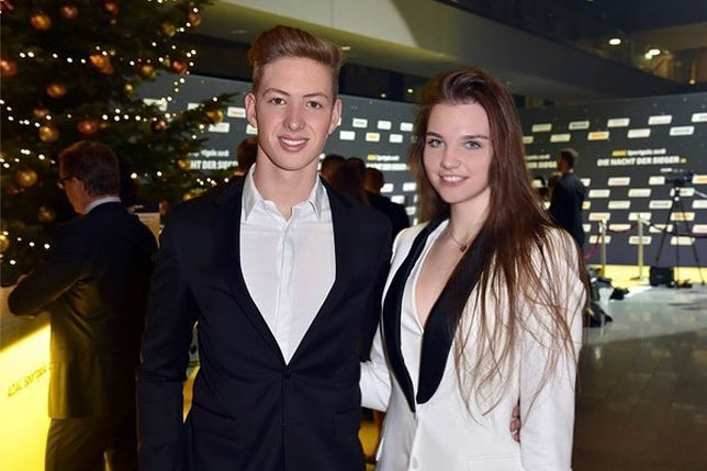 Давид Шумахер и Вивьен Кестхей