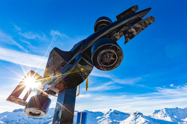 Машина Формулы 1 (фото с сайта Stations Nice Cote d'Azur)