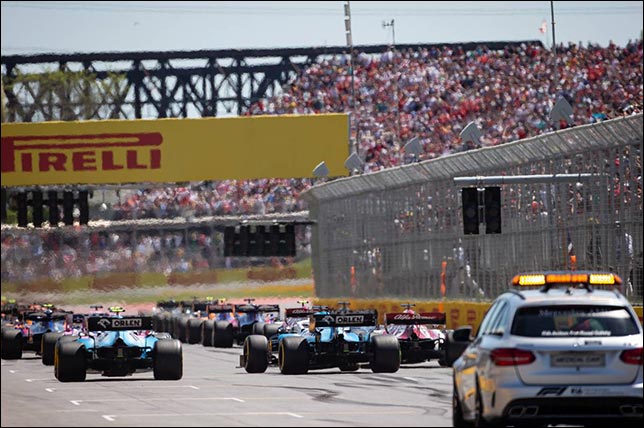 Старт Гран При Канады