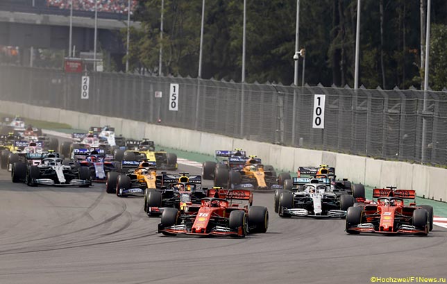 Старт Гран При Мексики