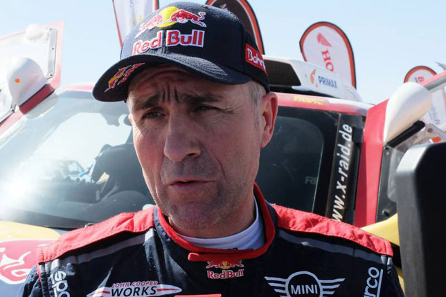 Стефан Петрансель (фото с официального сайта ралли Дакар)