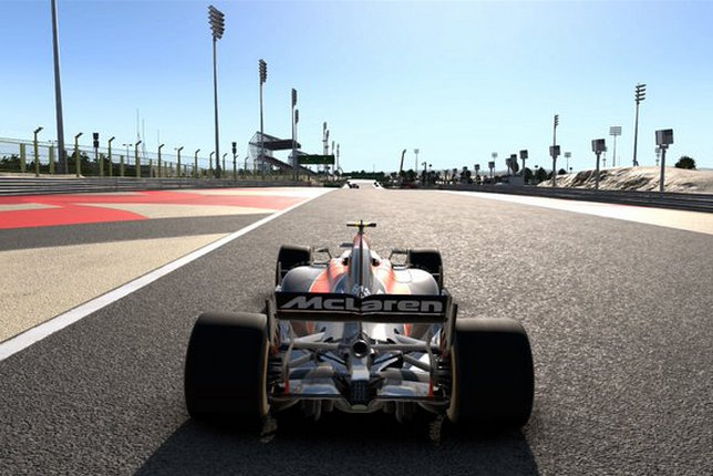 Кадр из игры F1 Codemasters