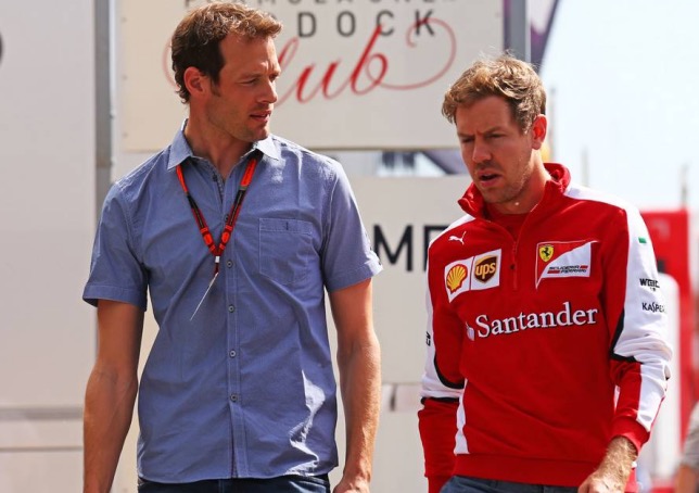 Алекс Вурц и Себастьян Феттель