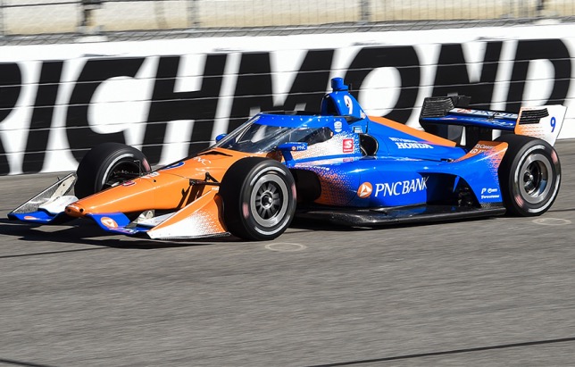 Система Aeroscreen на машине команды Chip Ganassi Racing