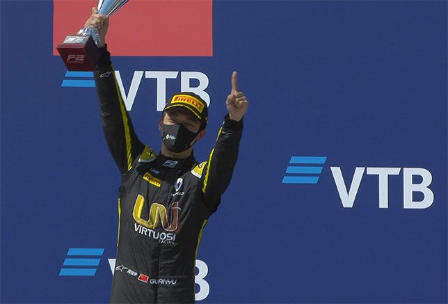 Гуан Ю Чжоу - победитель воскресной гонки в Сочи