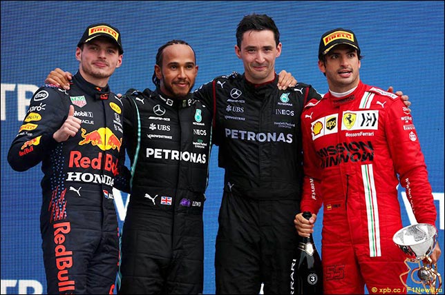 Подиум Гран При России