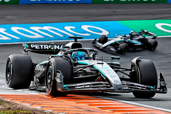 Джордж Расселл и Кими Антонелли