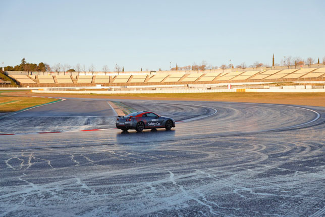 Реконструированный десятый поворот в Барселоне