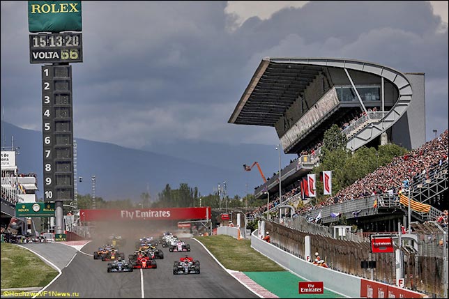 Старт Гран При Испании