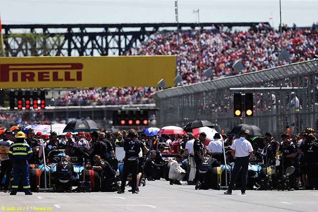 Стартовое поле Гран При Канады, 2019 год