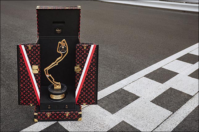 Французский модный дом Louis Vuitton изготовил кейсы для призовых кубков Гран При Монако...