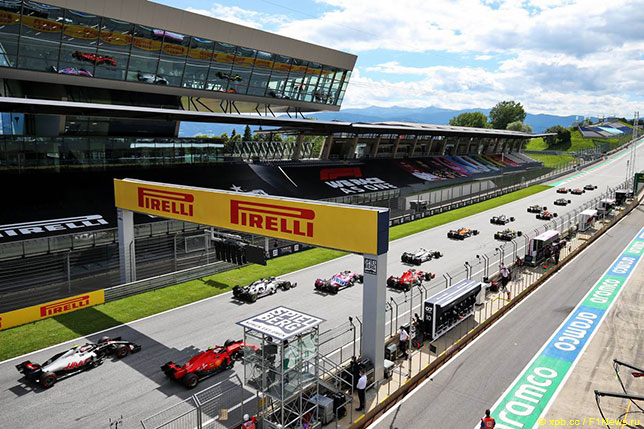 Старт прошлогоднего Гран При Штирии